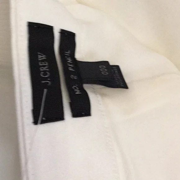 J Crew White Pencil Skirt - Picture 5 of 7